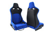 Racing seat Monza Furio Blue