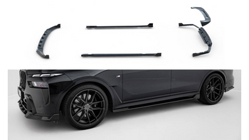 Splitters set BMW X7 G07 M-Pack Facelift Carbon