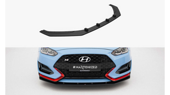 Splitter Hyundai Veloster N Mk2 Front Street Pro Black-Red