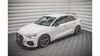Diffuser Audi A3 8Y S-Line Side Skirts Street Pro Black-Red
