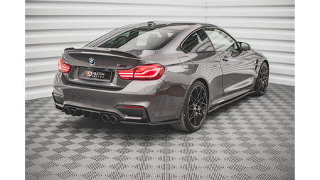 Diffuser BMW 4 F82 M-Pack Rear Valance Gloss Black