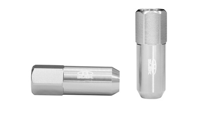 Wheel lug nuts Blox Replica 60mm M12x1,25 Silver