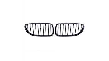 Grill BMW 6 F13 F12 F06 pojedyncze żeberka Matt Black