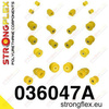 Front & rear suspension bush kit SPORT
