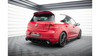 Diffuser Volkswagen Golf VI GTI Rear Racing Durability v.2 Red