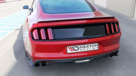 Splitter Ford Mustang VI Rear Side Gloss Black