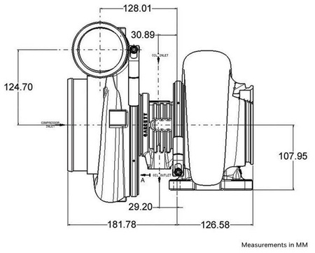 Garrett Turbocharger GTX5018R Super Core