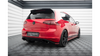 Splitter Volkswagen Golf 7 GTI CLUBSPORT Rear Side Red