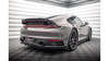 Splitter Porsche 911 Carrera 4S 992 Tył Środkowy z Dyfuzorem Gloss Black