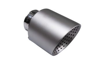 Końcówka tłumika 114mm wejście 76mm Szczotkowana