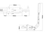 Hydraulic handbrake Vertical Horizontal with lock