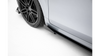Side Skirts Audi TT 8J S S-Line Facelift Street Pro Black-Red + Gloss Flaps