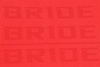 Racing seat LOW MAX K608 Bride Velvet Red