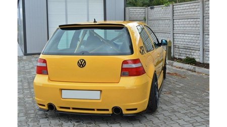 Splitter Volkswagen Golf IV R32 Tył Środkowy Gloss Black