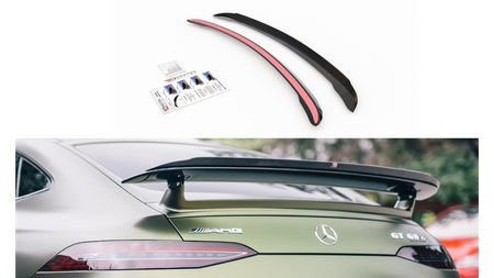 Spoiler Cap Mercedes-Benz GT 63 S 4 Door-Coupe Gloss Black