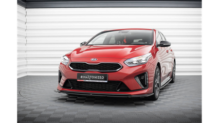 Splitter Kia Ceed III GT GT-Line Proceed I przód v.1 Gloss Black