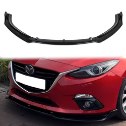 Diffuser Mazda 6 III Front Bumper Gloss Black