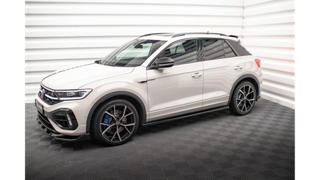 Dokładka Volkswagen T-Roc Facelift R R-Line Progi Gloss Black