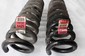 Sprężyny tył komplet Chevrolet Camaro SS 2016+