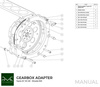 Adapter skrzyni biegów Toyota  JZ 1JZ 2JZ - Mazda RX-8