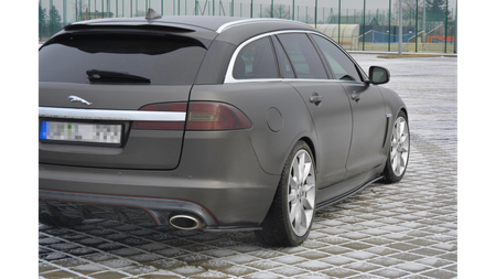 Spoiler Jaguar XF X250 Sportbrake Tył Gloss Black