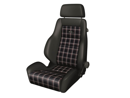 Racing Seat Recaro Classic Line LS Leather Black / Karo