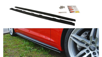 Diffuser Audi A5 F5 S-Line Side Skirts Gloss Black