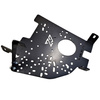 Handbrake Mounting Plate drilled BMW E46 Fluo