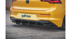 Diffuser Volkswagen Golf 8 Rear Racing Durability v.1 Black