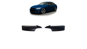 Diffuser BMW 3 F30 F31 Front Bumper Performance Style Matt Black