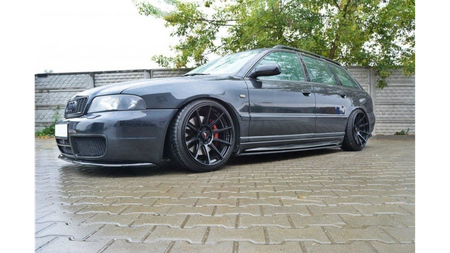 Dokładka Audi S4 B5 Progi Gloss Black