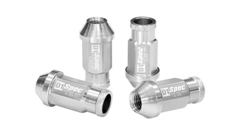 Wheel lug nuts D1Spec Replica Race M12x1,5 Silver