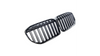 Grill BMW 7 G11 G12 Facelift podwójne żeberka Gloss Black
