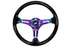 Kierownica SLIDE 350mm offset:30mm NeoChrome Drewno Black