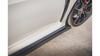 Diffuser Honda Civic X Type-R Side Skirts Racing v.2 Black