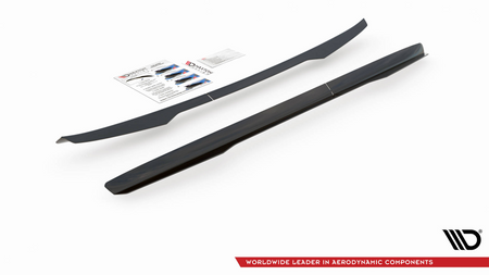 Spoiler Cap Peugeot Partner Mk3 Gloss Black