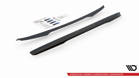 Przedłużenie Spoilera Peugeot Partner III Gloss Black