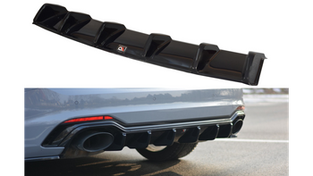 Diffuser Audi RS5 F5 Rear Valance Gloss Black