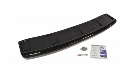 Splitter Audi A7 C7 Facelift S-Line Rear Central with Diffuser Gloss Black