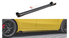 Diffuser Mercedes-Benz A W177 A45S Side Skirts v.2 Gloss Black + Flaps