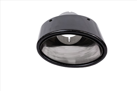 Exhaust Tip 150x90mm enter 67mm Carbon Gloss