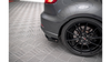 Splitter Audi S3 8V Facelift Rear Side Street Pro Black + Gloss Flaps