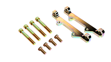 Nissan Skyline Silvia Stagea 7PP brake caliper adapter kit (Porsche / VW / Audi) for 380mm disc (Lexus RCF)