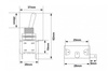 Switch Toggle Chrome type.2 Led White