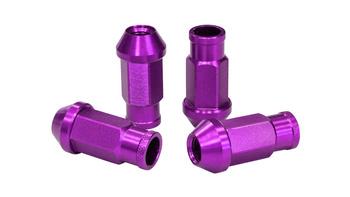 Wheel lug nuts JBR 50mm M12 x1,5 Purple