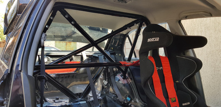 Rollbar skręcana pół klatka Mitsubishi Lancer EVO 7 8 9 Black