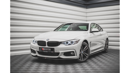 Splitter BMW 4 F32 F36 F33 M-Pack Front v.2 Gloss Black