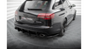 Splitter Audi RS6 C6 Rear Side Gloss Black