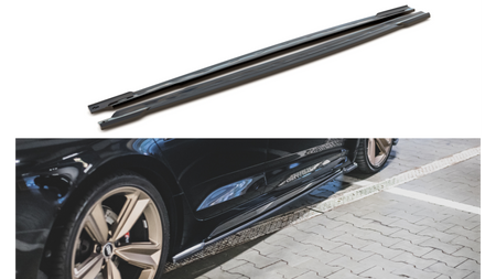 Diffuser Audi RS5 F5 Facelift Side Skirts Gloss Black