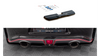 Splitter Nissan 370Z Nismo Facelift Rear Central Gloss Black